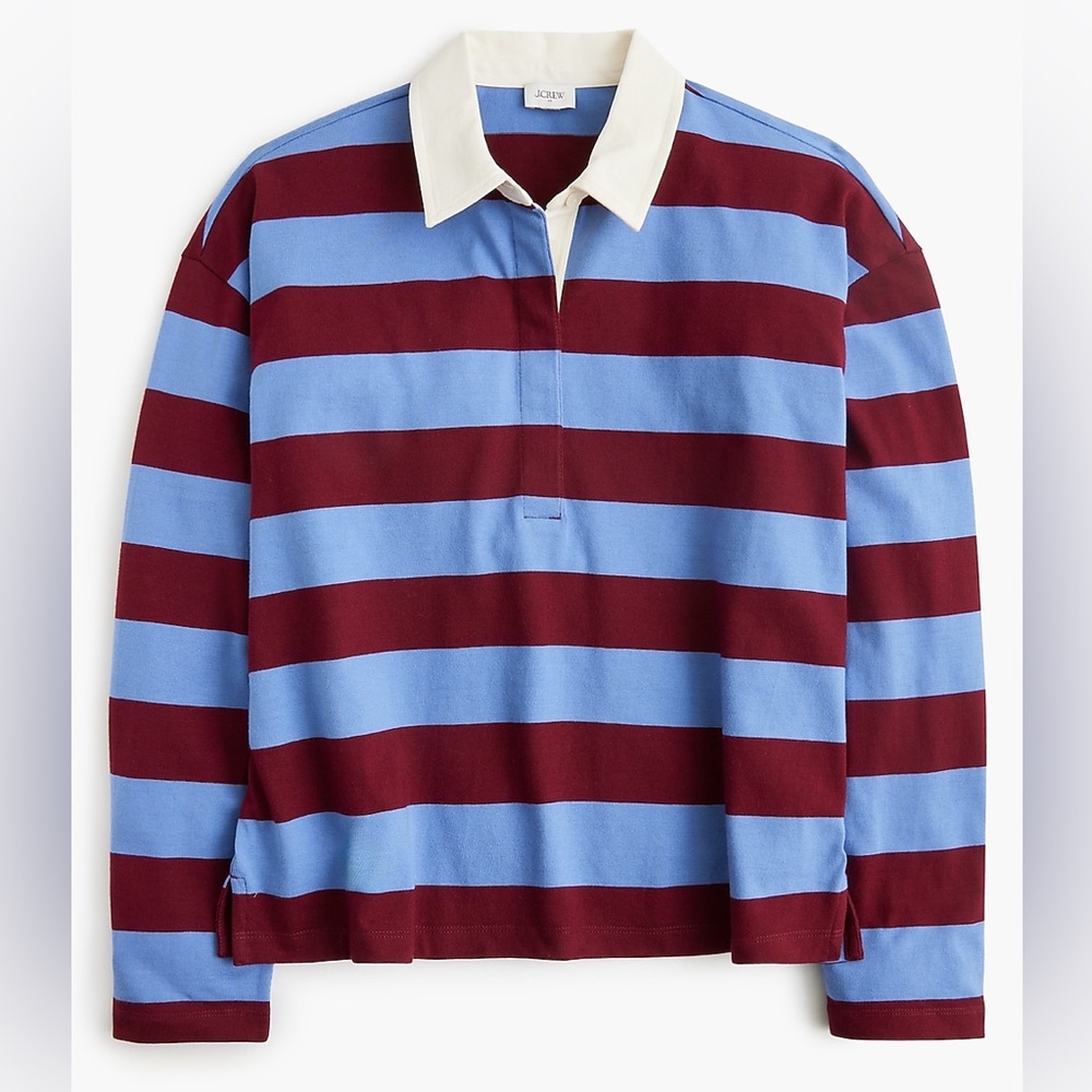 J Crew Factory Striped Rugby